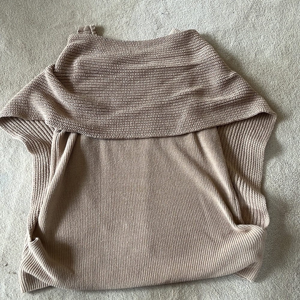 Chicos Drapey Sweater Top Sz 2